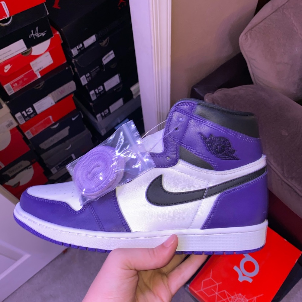 Court Purple Air Jordan 1
